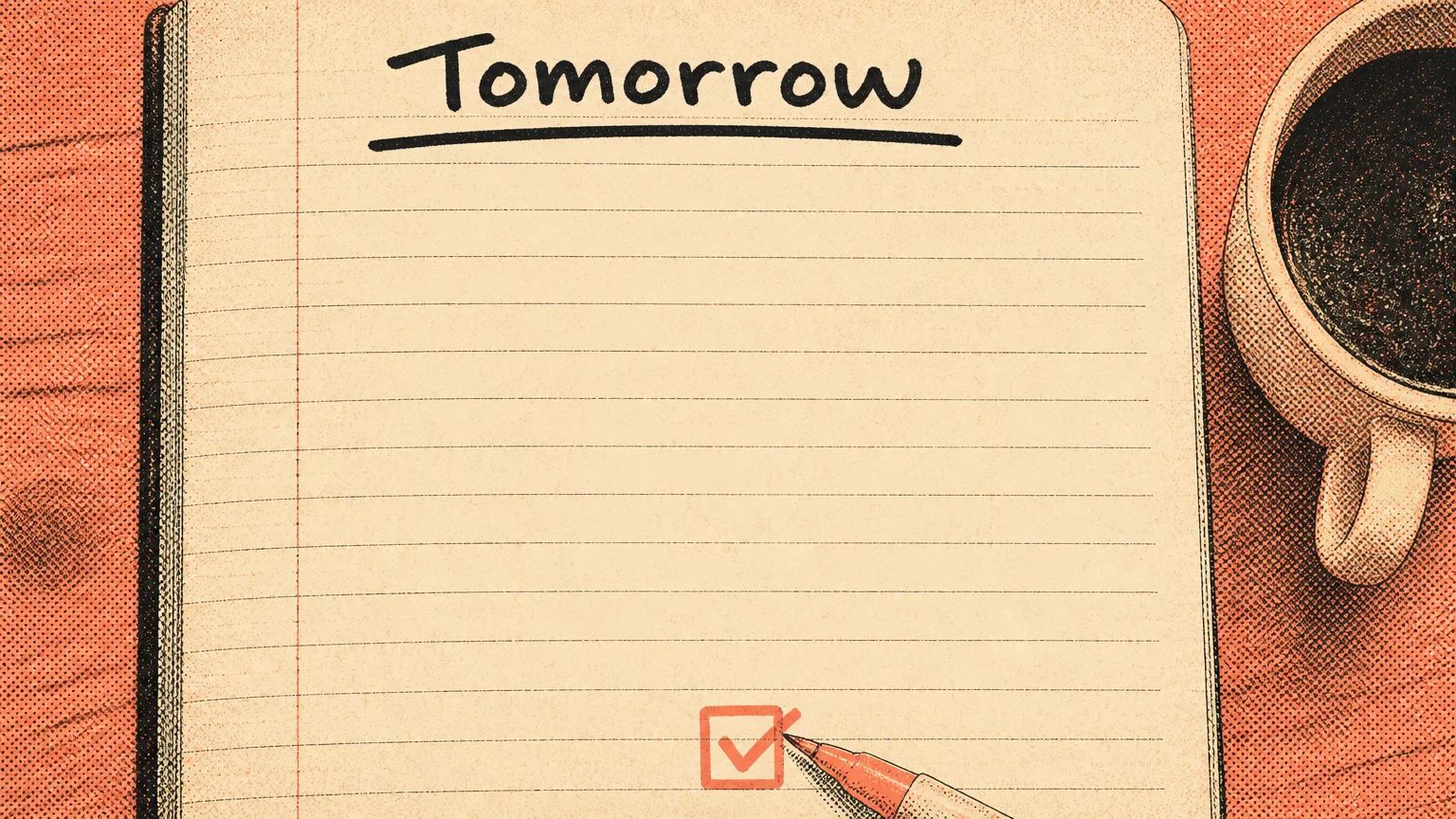 Tomorrow Starts Small